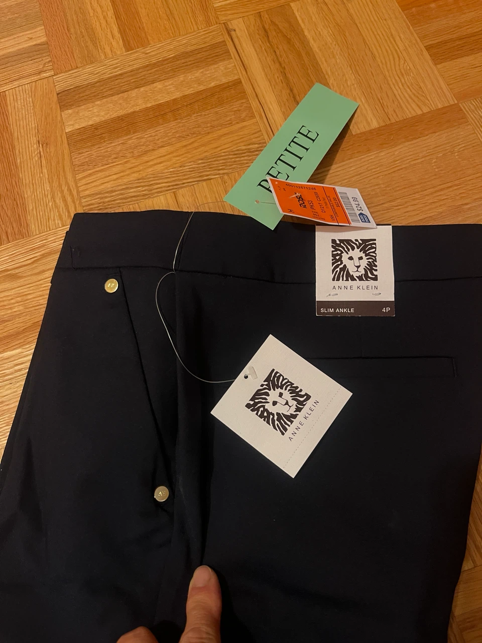 Anne Klein Slim Ankle Petite Pants - photo 3