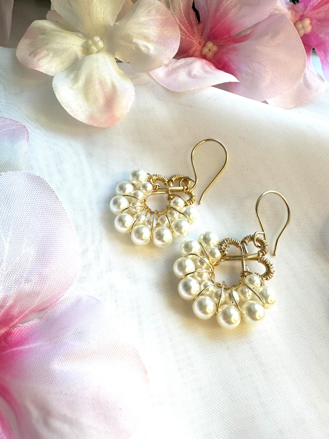 Abanico de perlas Earrings- @jennferrersuarez - photo 2