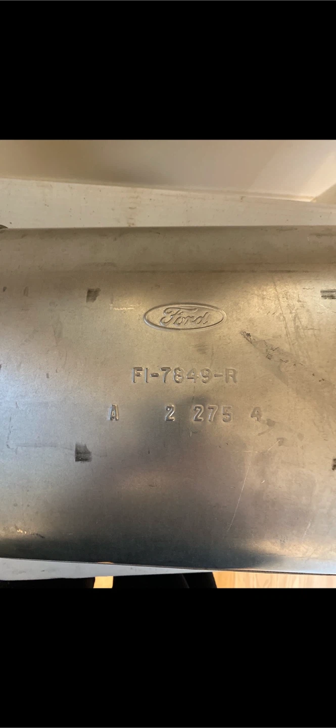 Mustang Ford Exhaust Muffler FI-7849-R - photo 3