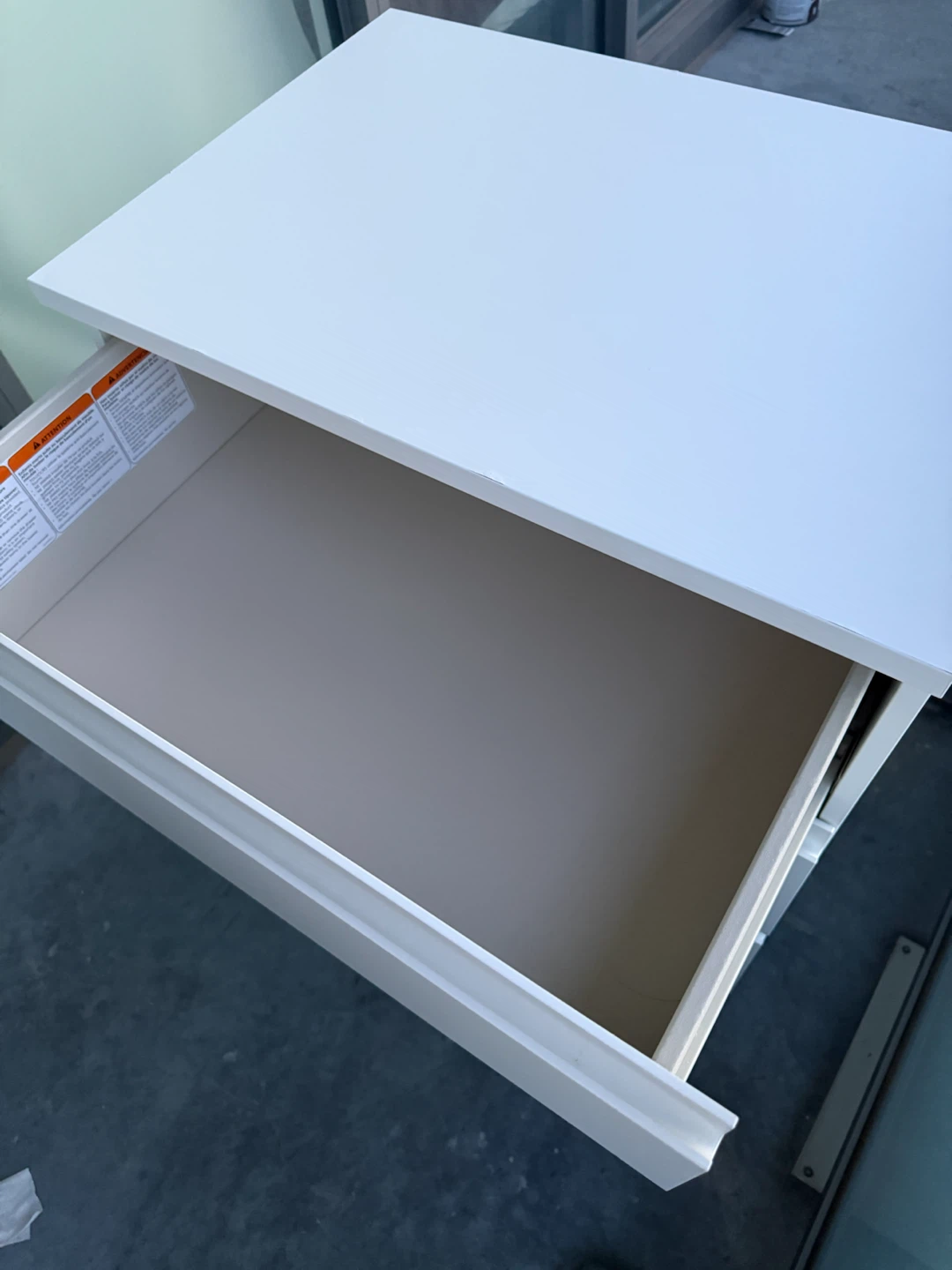 White IKEA 4-Drawer Dresser - photo 4