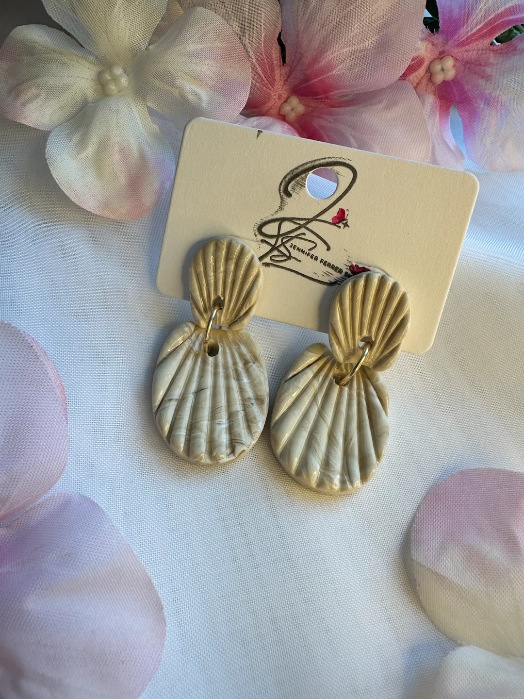 Concha doble Earrings- @jennferrersuarez - photo 2