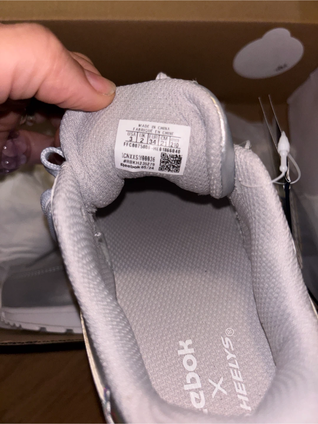 Reebok Youth Classic Wheeled Shoes Silver - photo 3