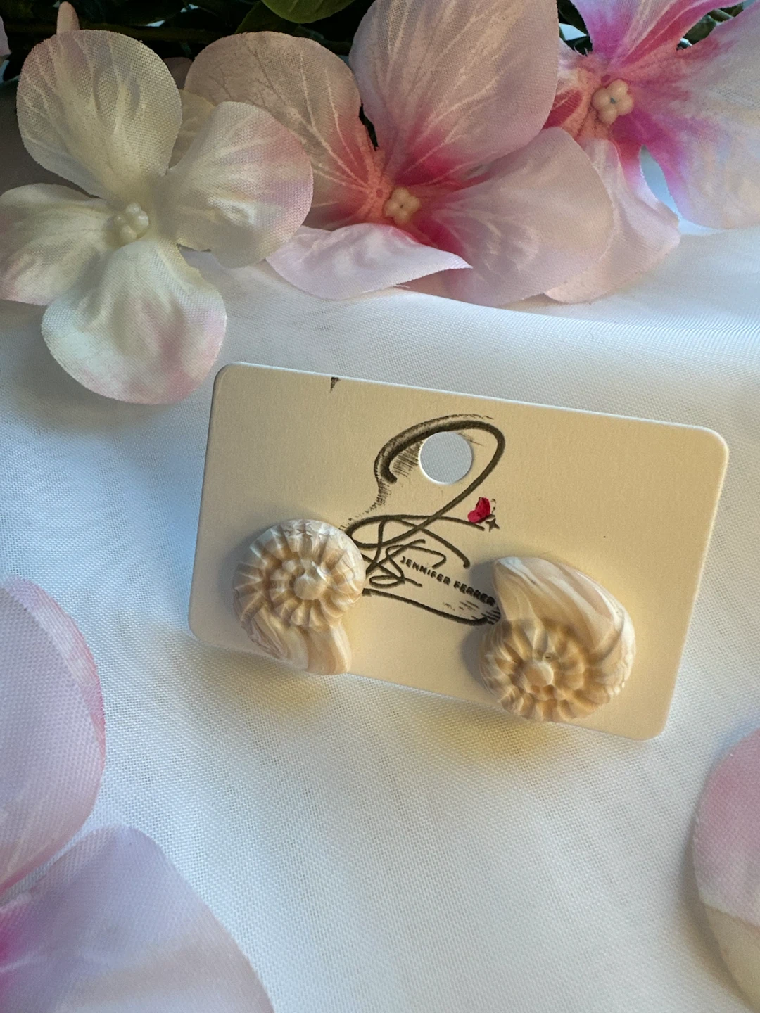 Small Ammonite Shell Earrings- @jennferrersuarez - photo 2