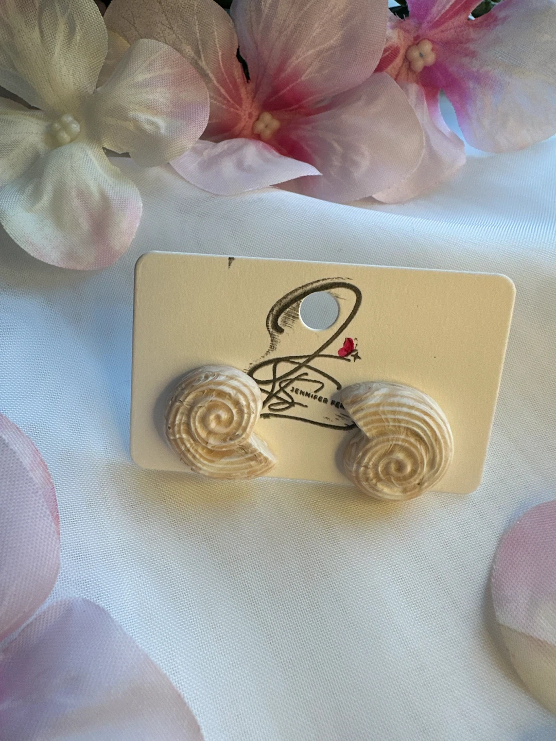 Small Ammonite Shell Earrings- @jennferrersuarez - photo 4