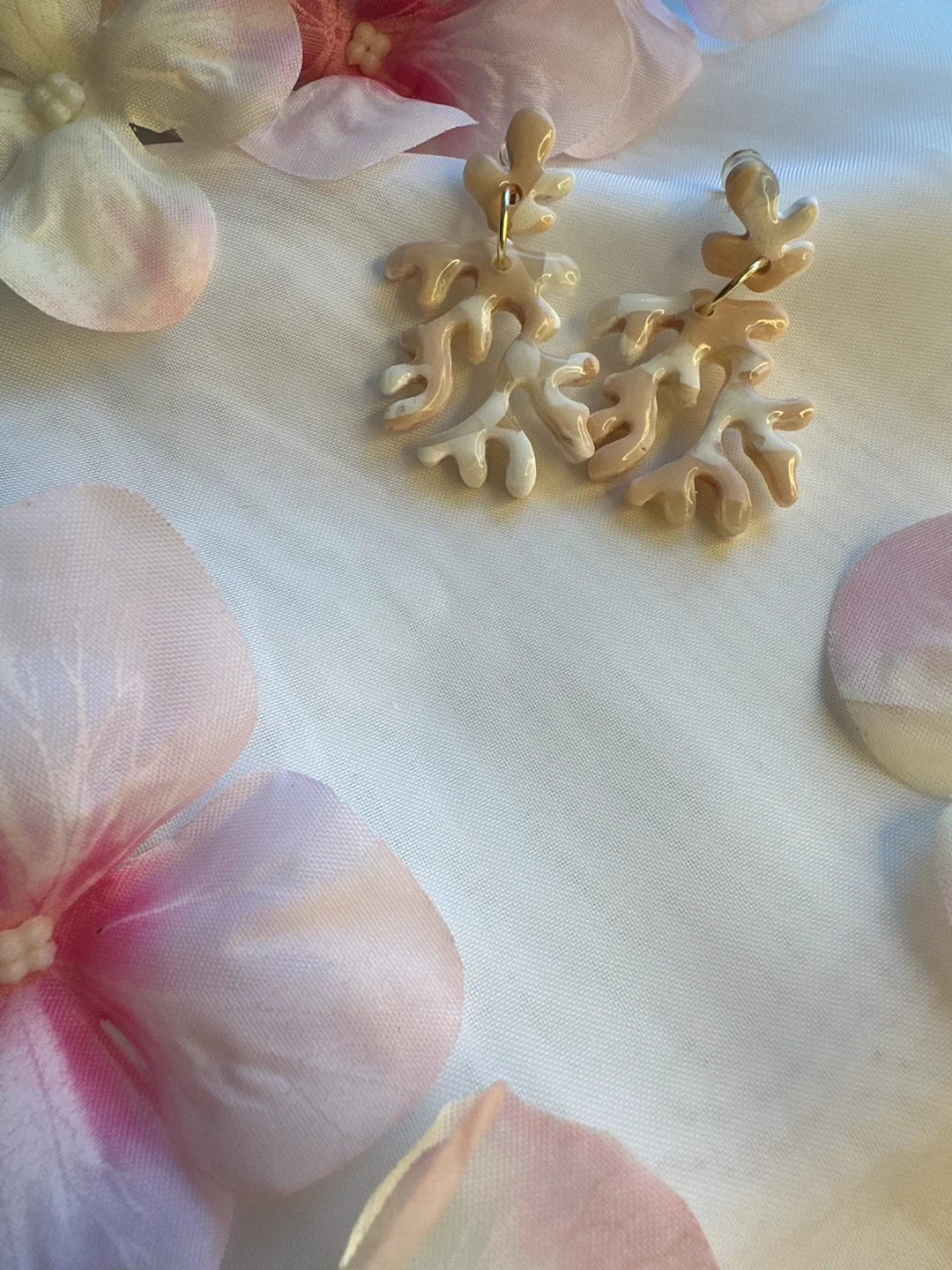Coral bonito  Earrings- @jennferrersuarez - photo 2
