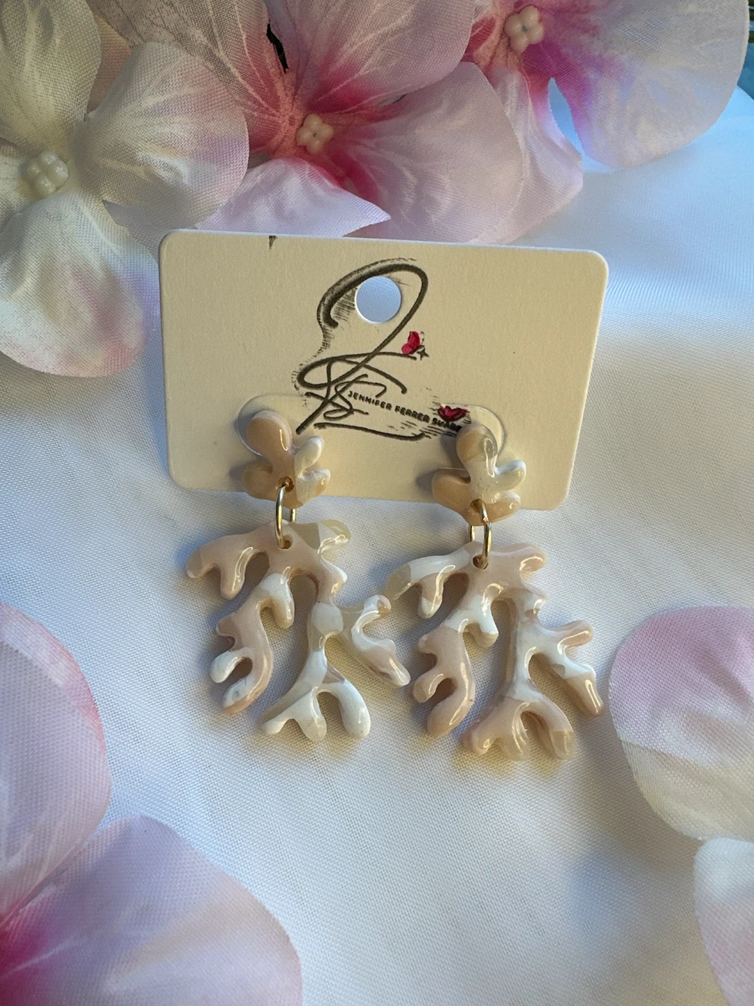 Coral bonito  Earrings- @jennferrersuarez - photo 3