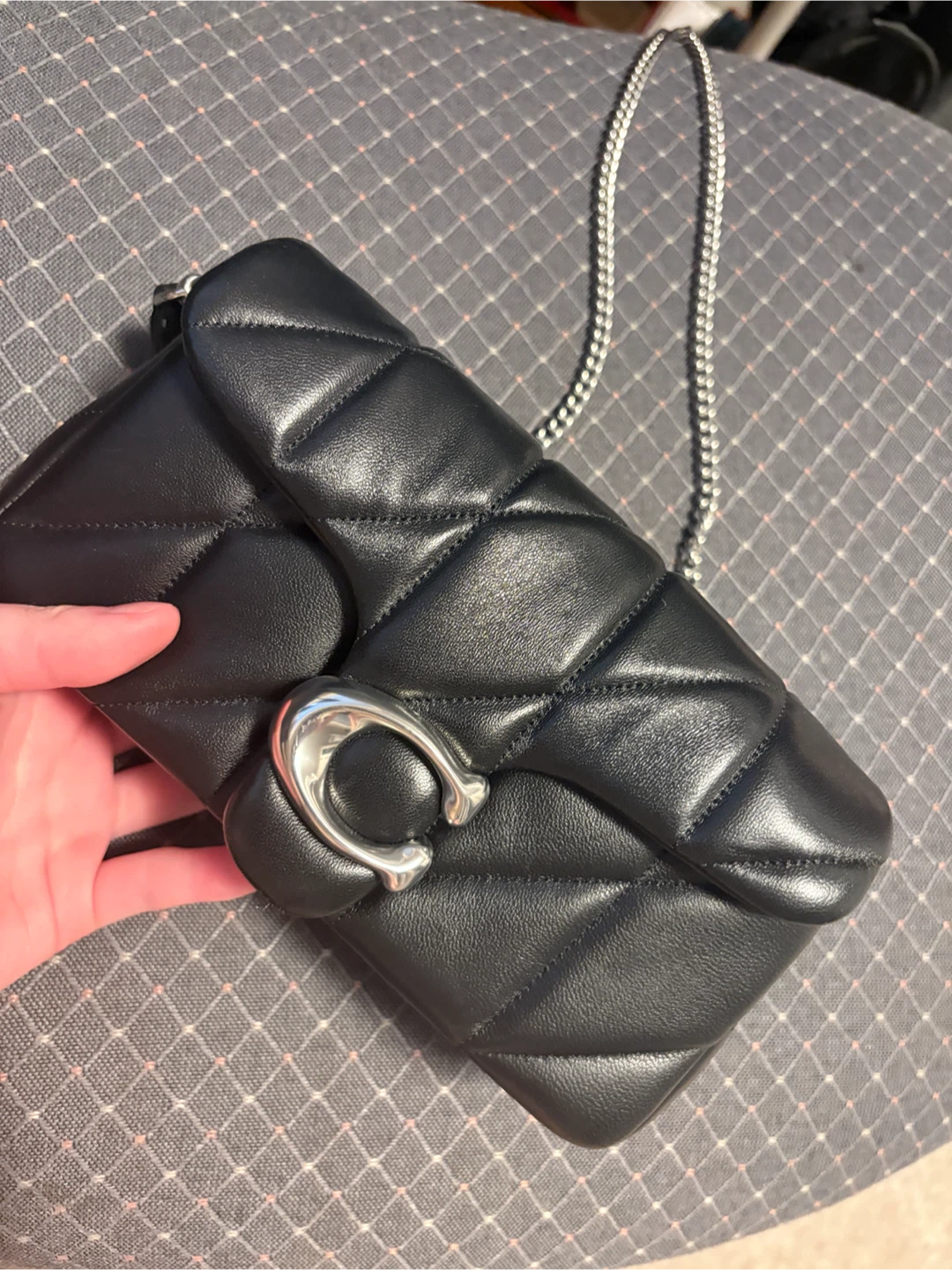 Coach Tabby Chain Crossbody Bag 19 With Quilting - photo 3