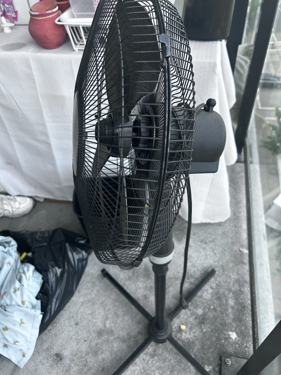 Black Standing Fan - photo 2