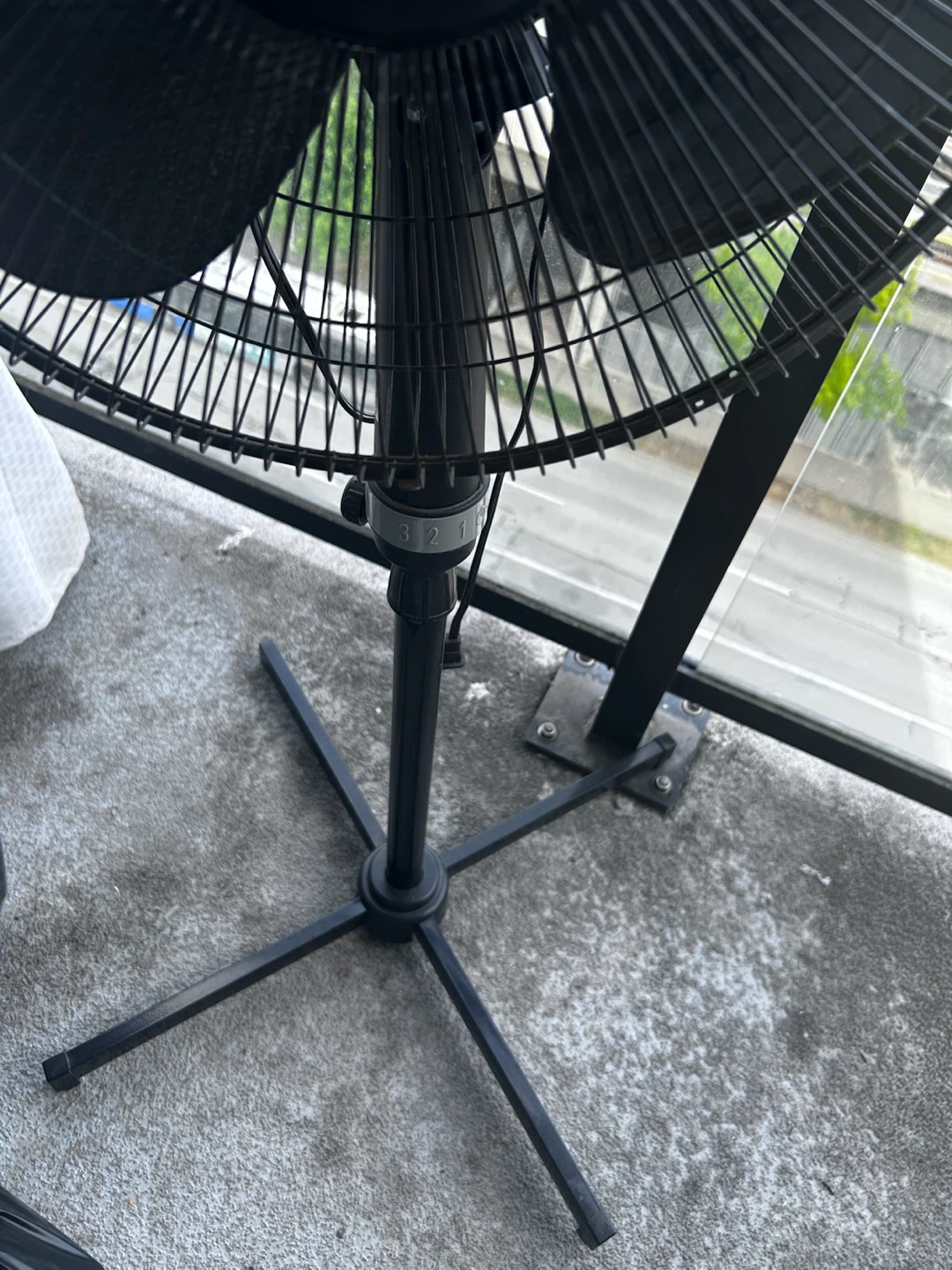Black Standing Fan - photo 3