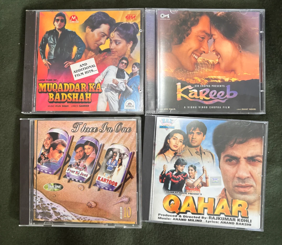 Collection of Bollywood Hindi Movie VCDs