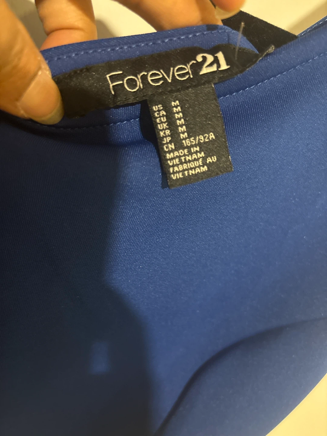 Forever 21 Royal Blue Peplum Dress - photo 2