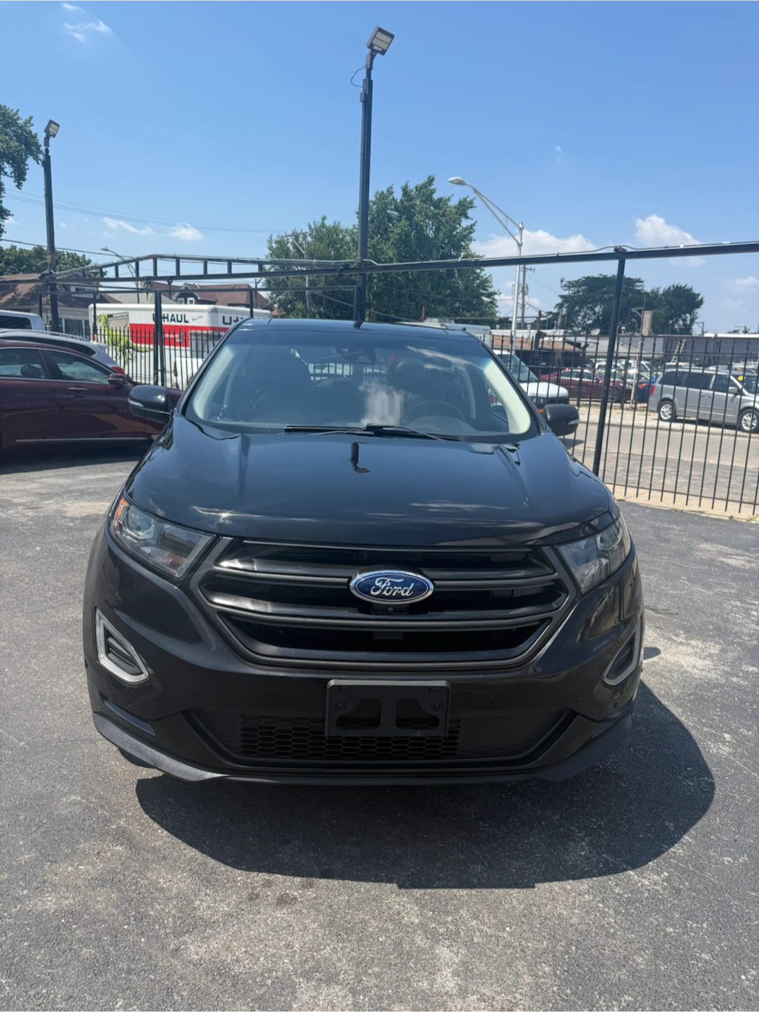 2018 Black Ford Edge Sport SUV - photo 2