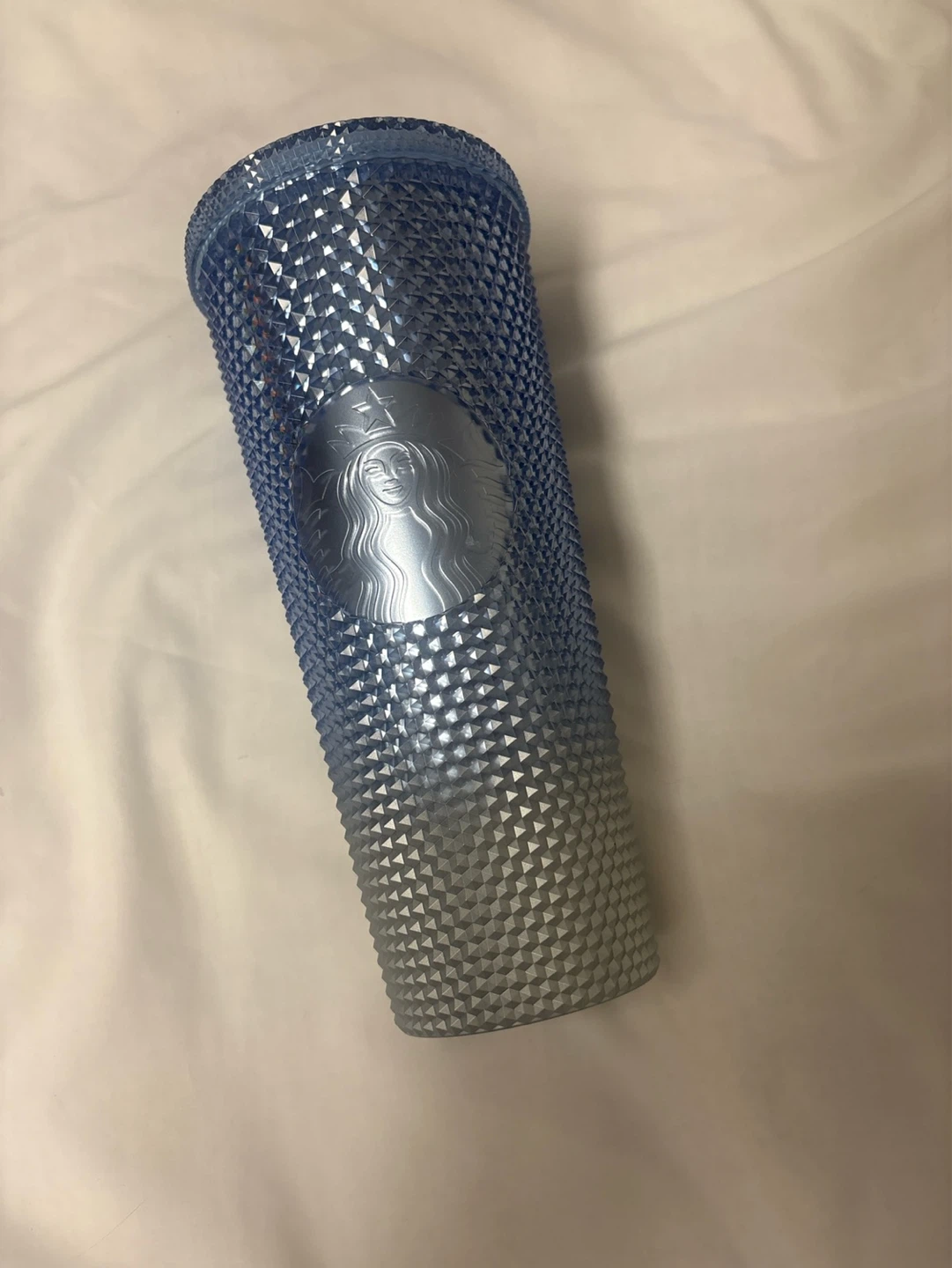 Starbucks Tumbler 24 oz Blue/Silver