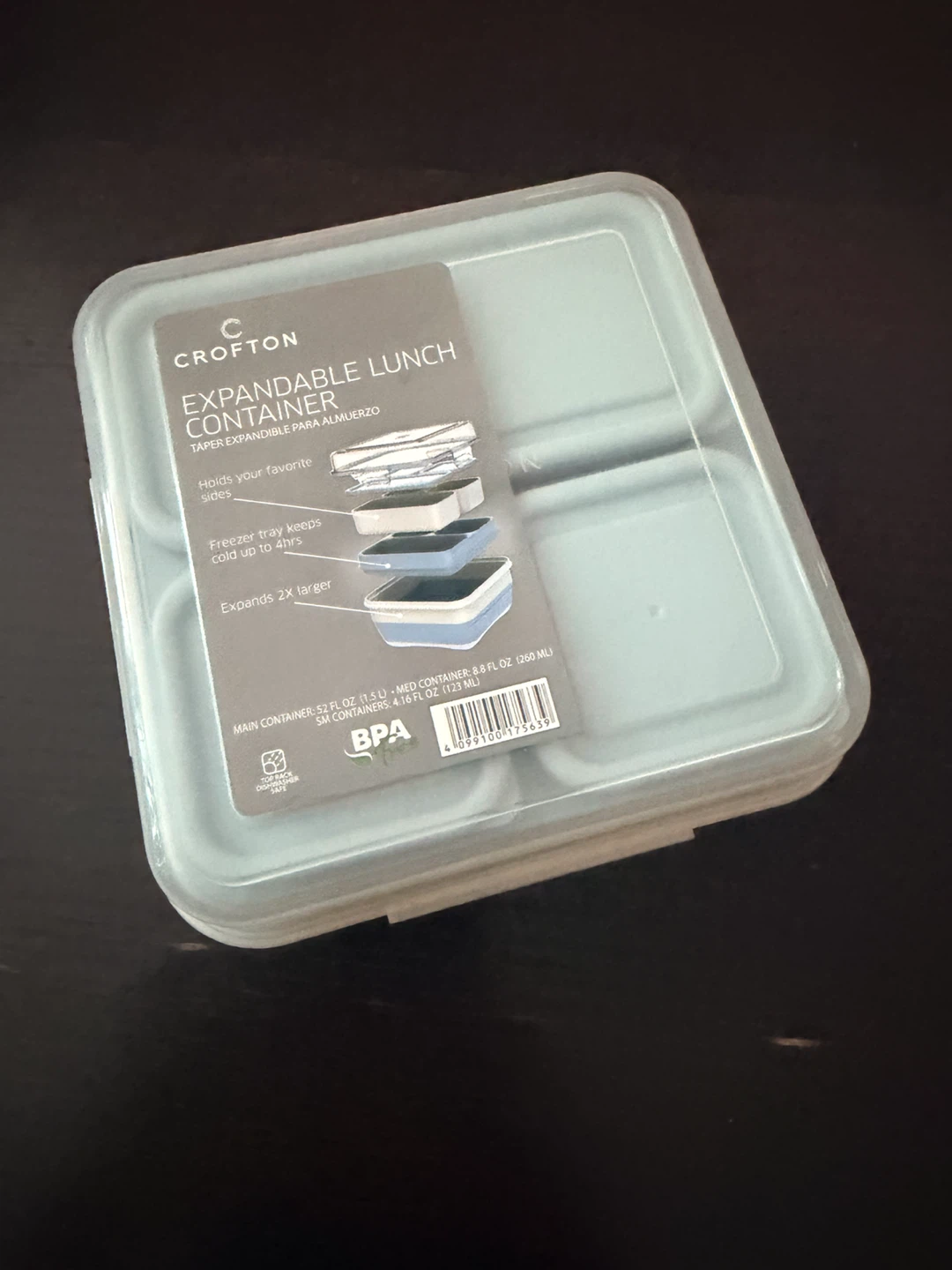Crofton Expandable Lunch Container Set