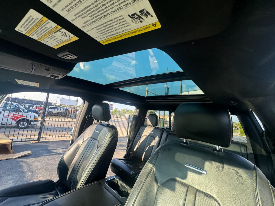 2015 White Ford F-150 Platinum Crew Cab Pickup Truck - photo 4