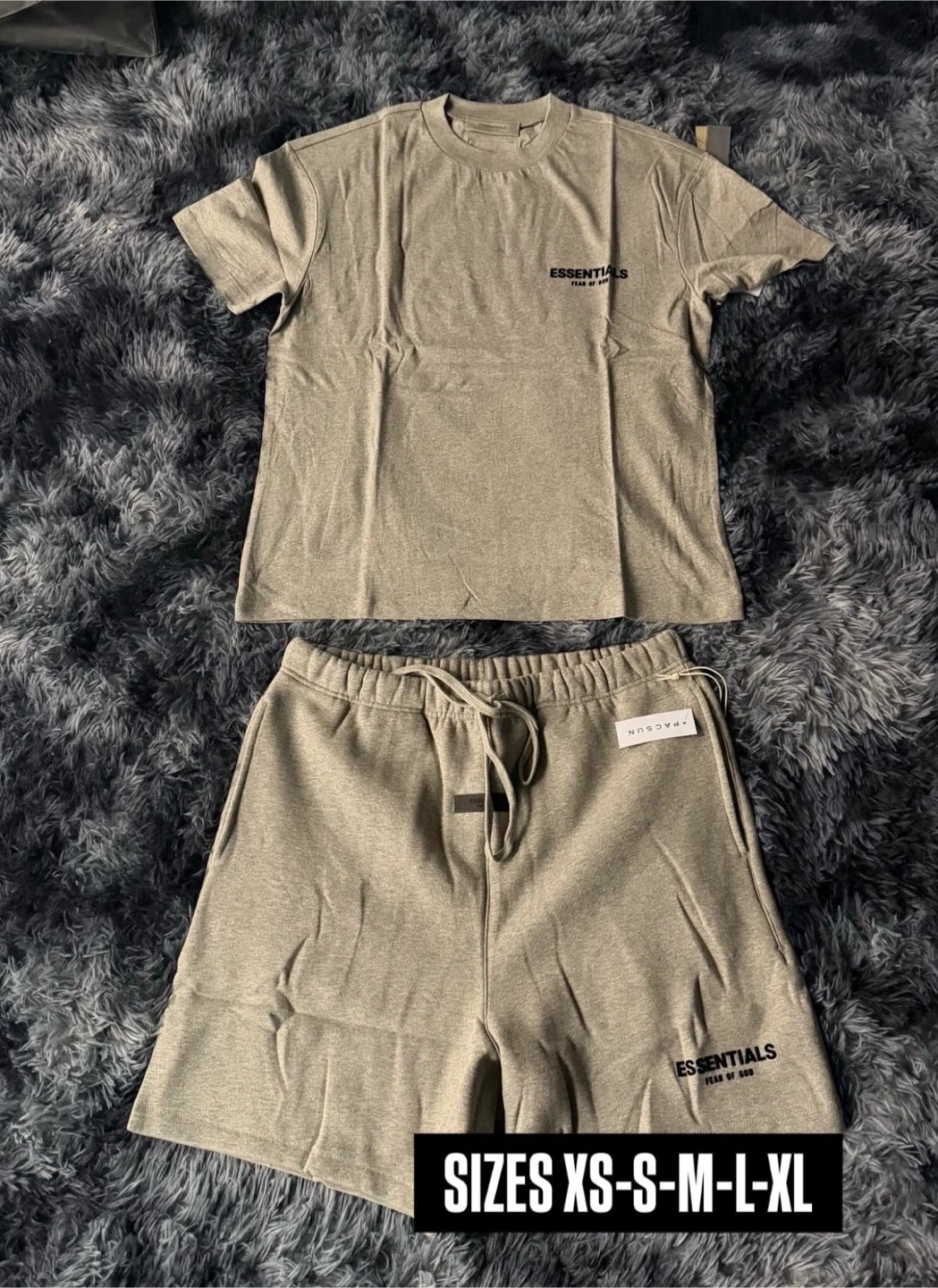 Fear of God Essentials T-Shirt & Shorts Set - photo 2