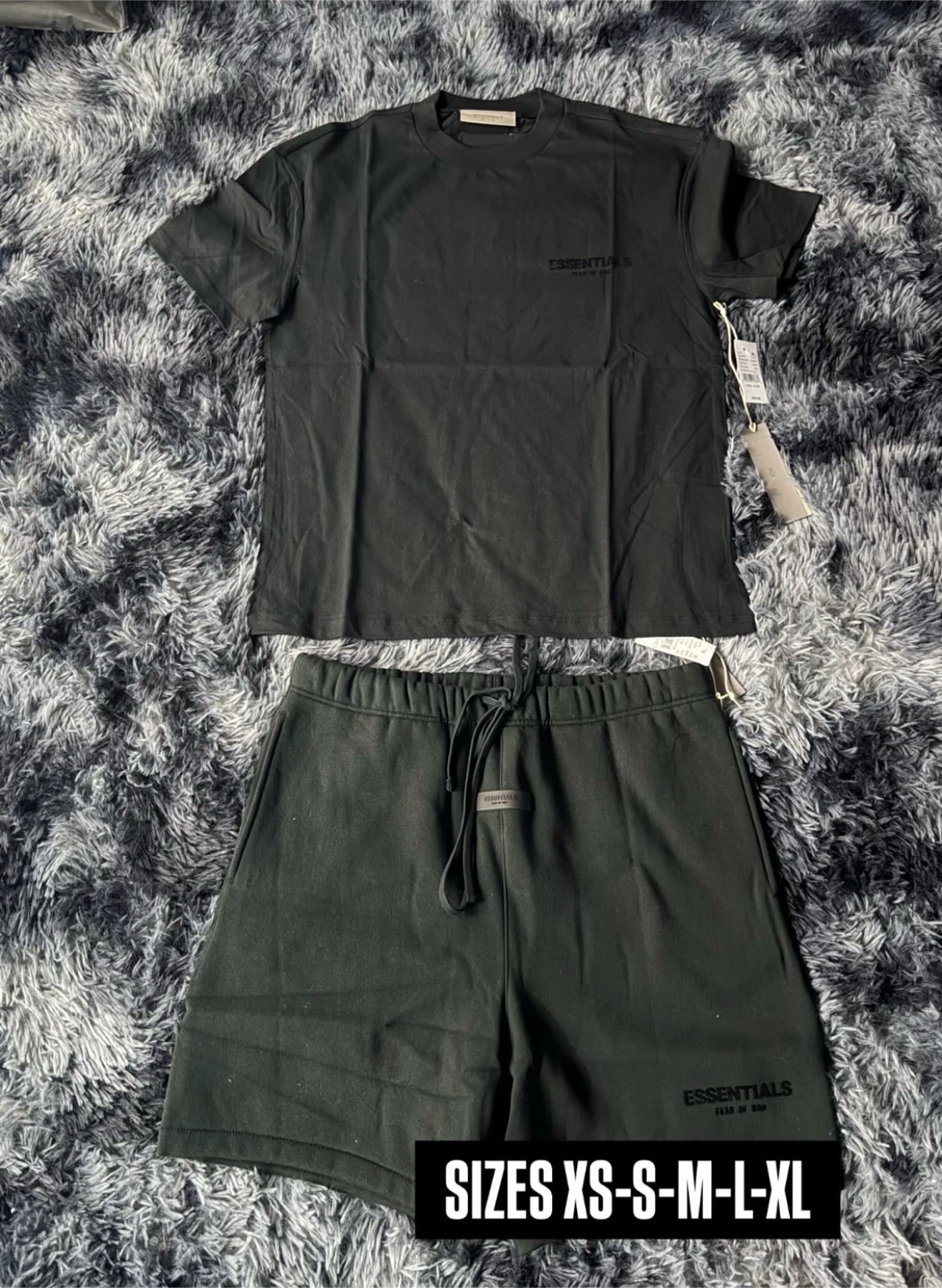 Fear of God Essentials T-Shirt & Shorts Set - photo 3