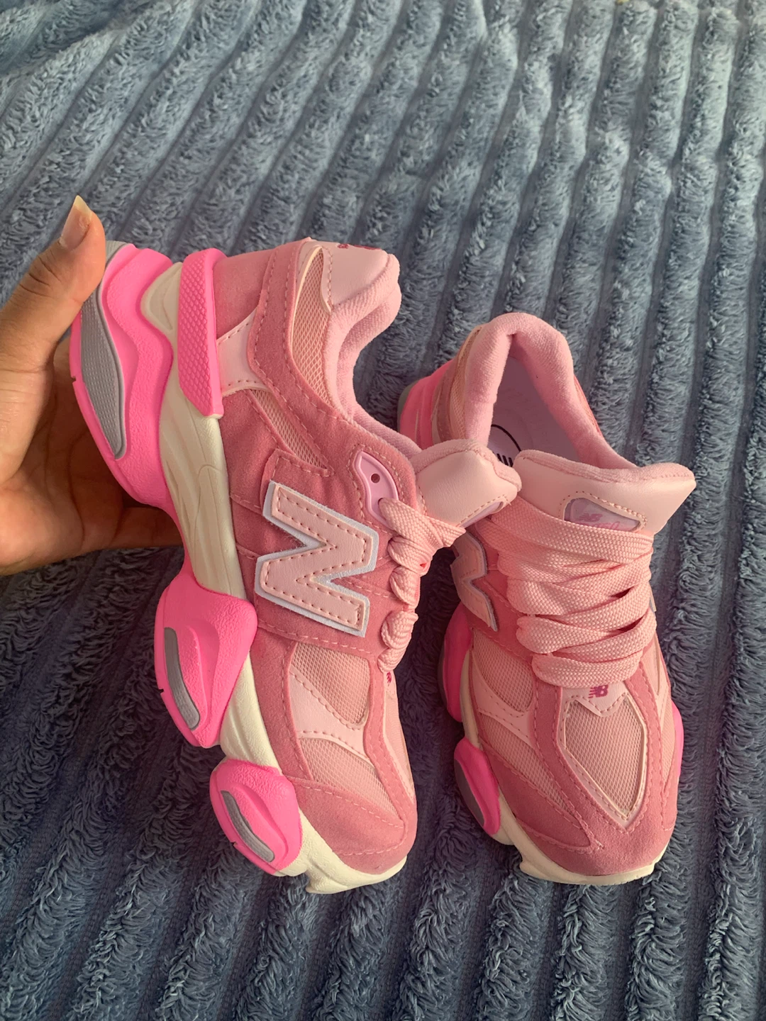 New Balance 9060 Pink Sneakers - photo 2