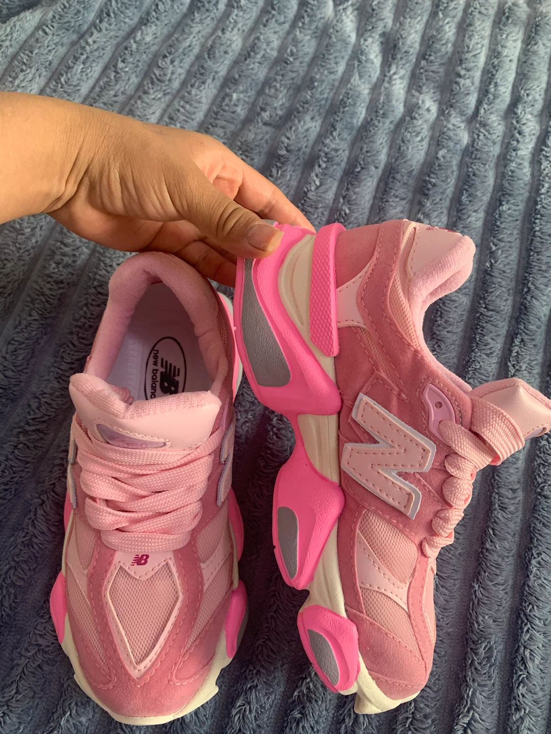 New Balance 9060 Pink Sneakers - photo 3