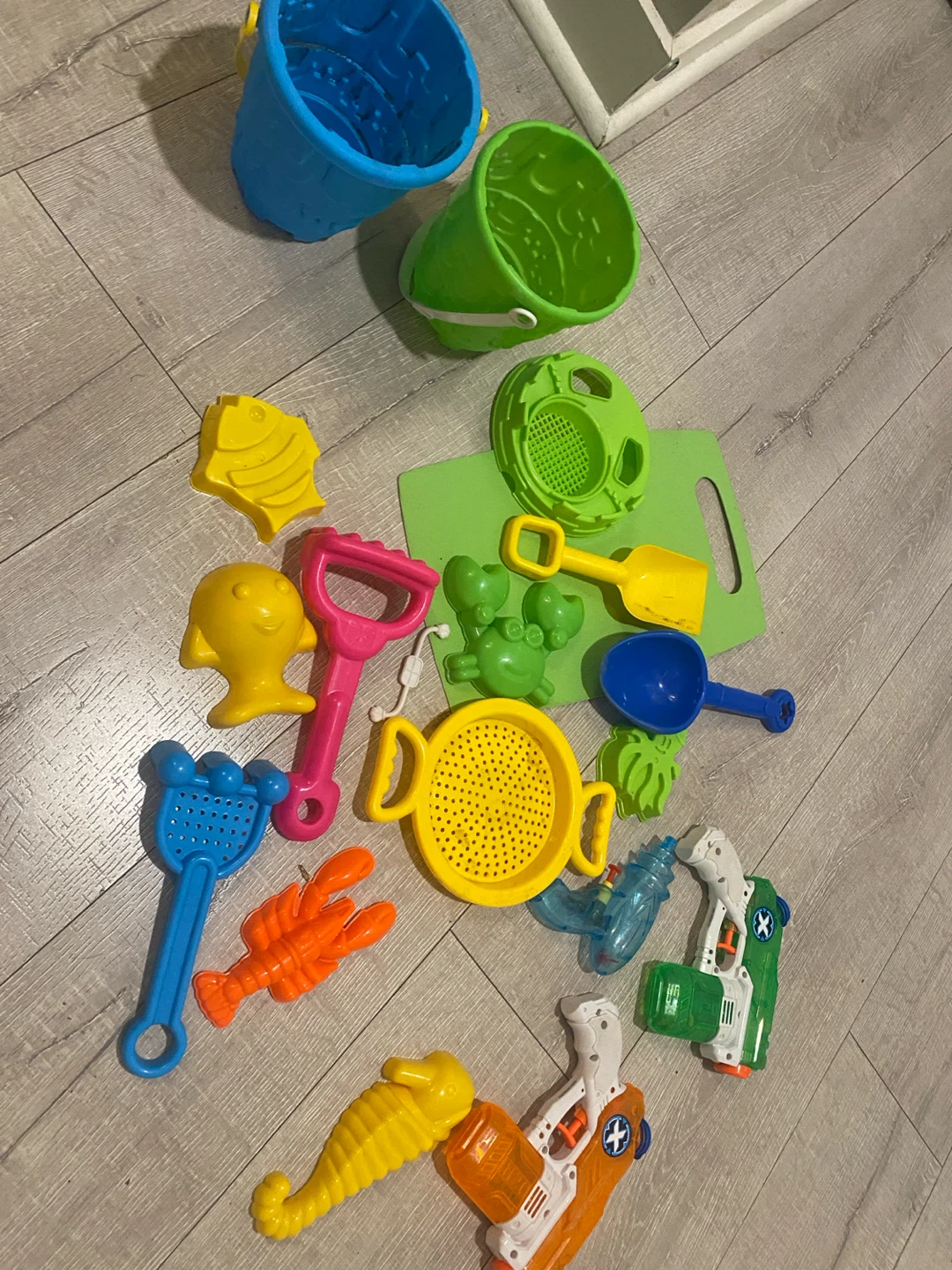 Assorted Beach Toy Set with Water Guns and Water Shoes