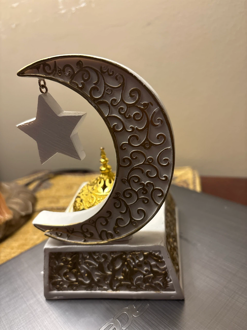 Islamic Crescent Moon and Star Decor - photo 3