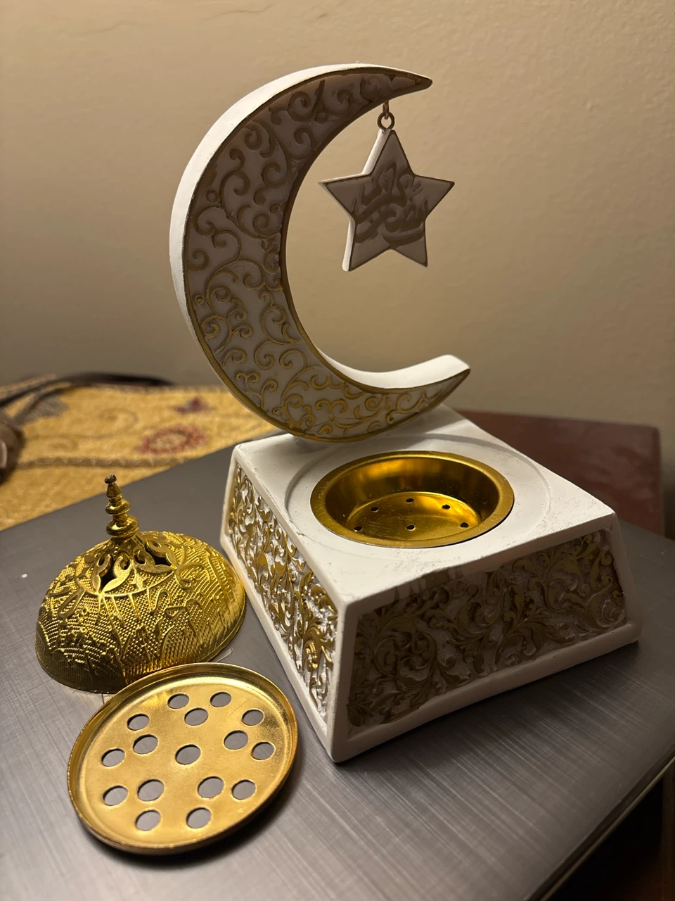 Islamic Crescent Moon and Star Decor - photo 4