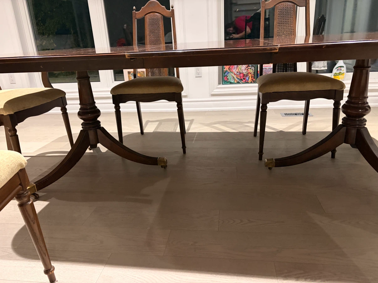 Extendable Dining Table and Chairs Set - photo 4