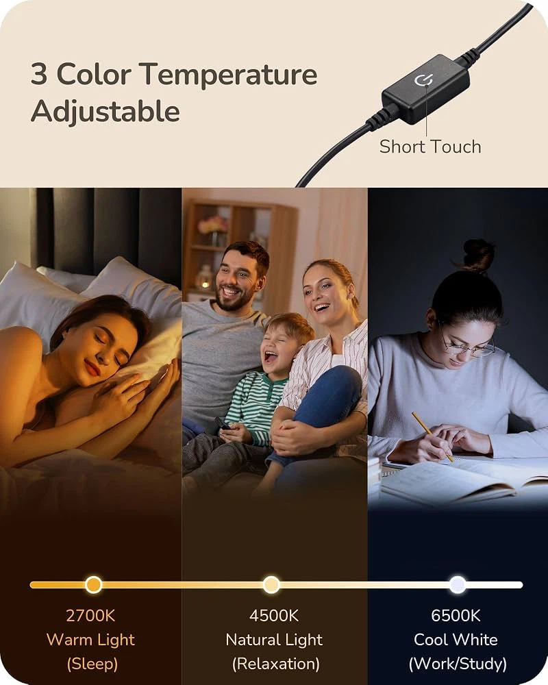 Minimalist Night Lamp with Adjustable brightly - photo 3