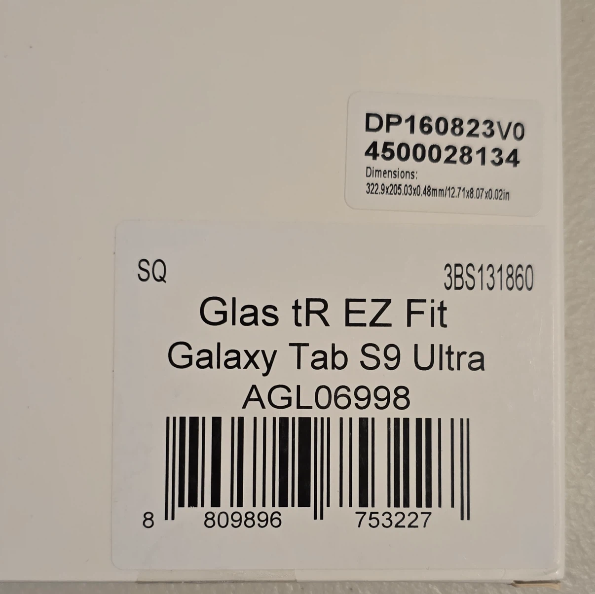 Spigen Glas.tR EZ Fit Screen Protector for Galaxy Tab S9 Ultra - photo 3
