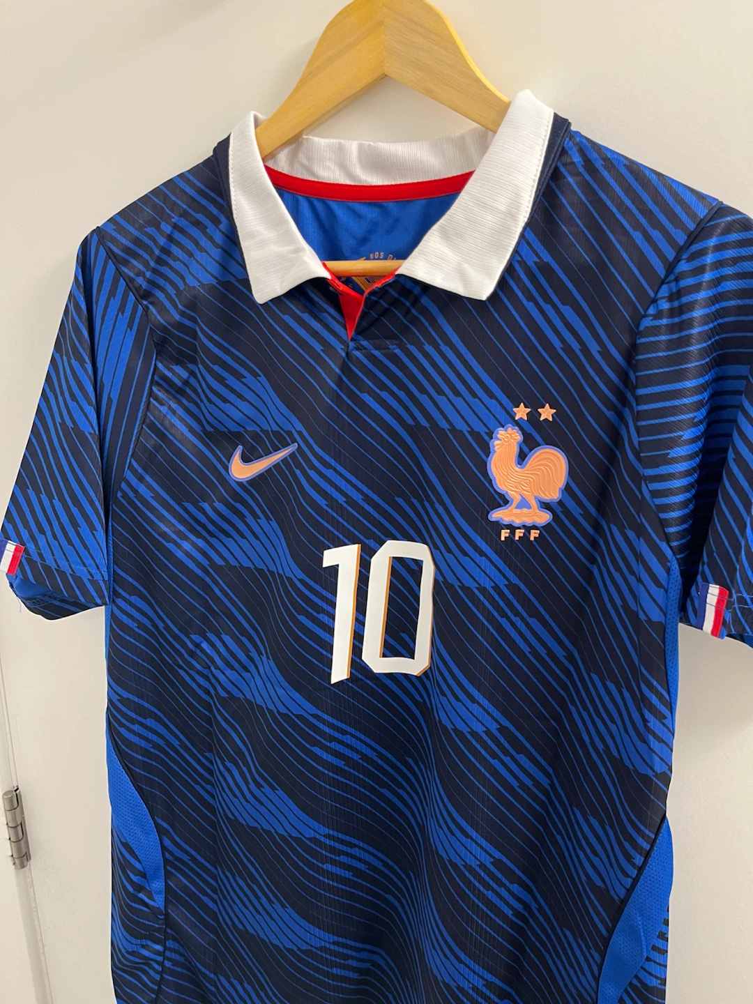 France National Football Team Mbappé 10 Jersey Size M