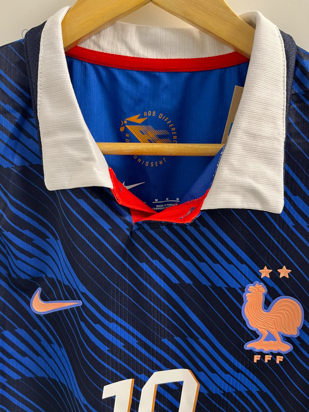 France National Football Team Mbappé 10 Jersey Size M - photo 5