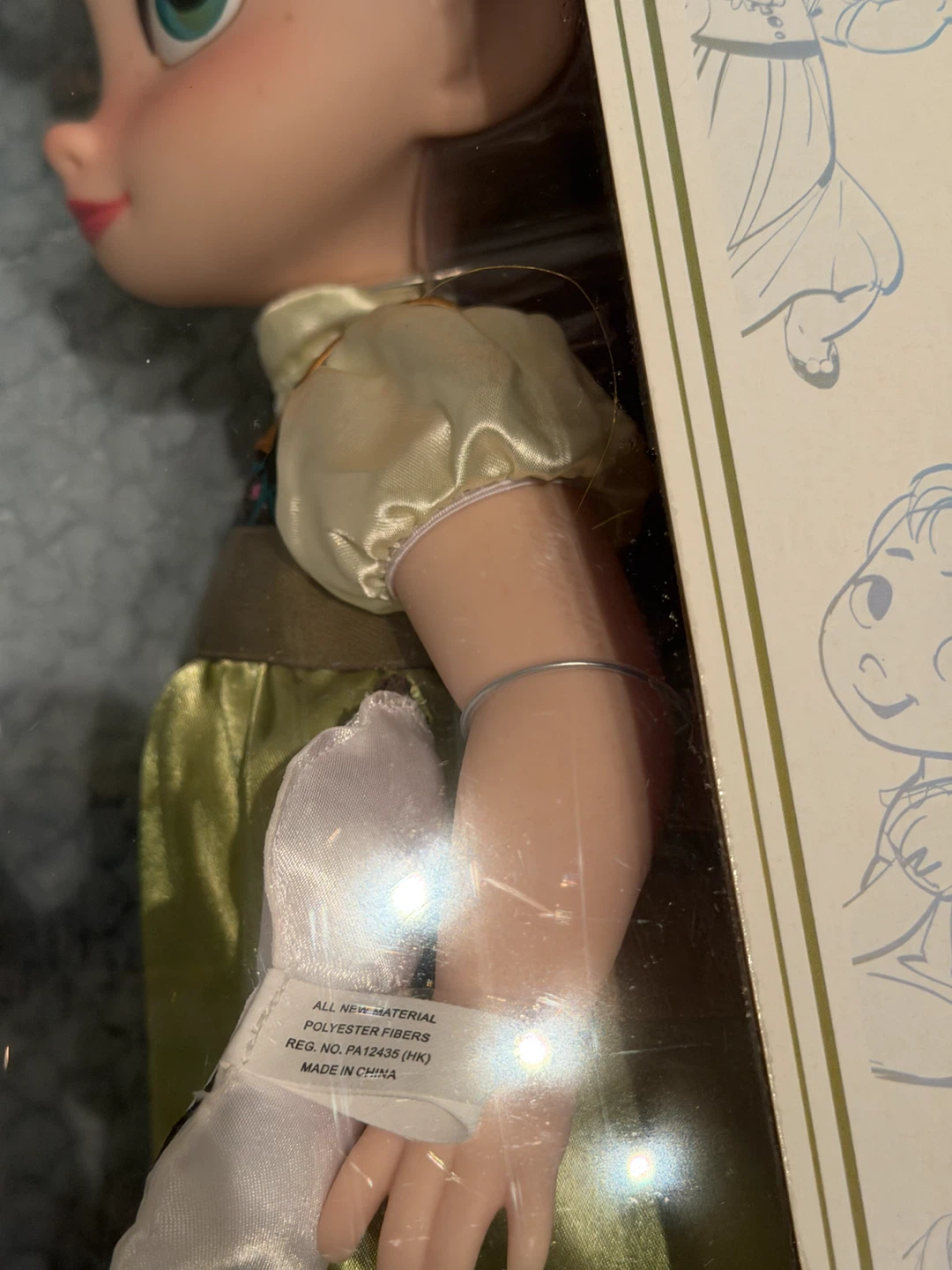 Never opened: Disney Animators Collection Anna(discontinued) - photo 2