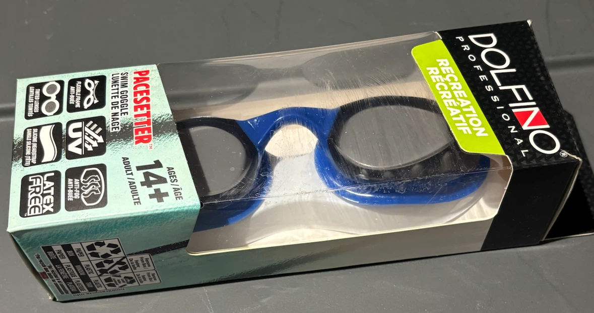 Dolfino Professional Pacesetter 14+ Adults Swim Goggles