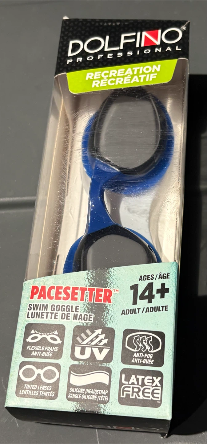 Dolfino Professional Pacesetter 14+ Adults Swim Goggles - photo 2
