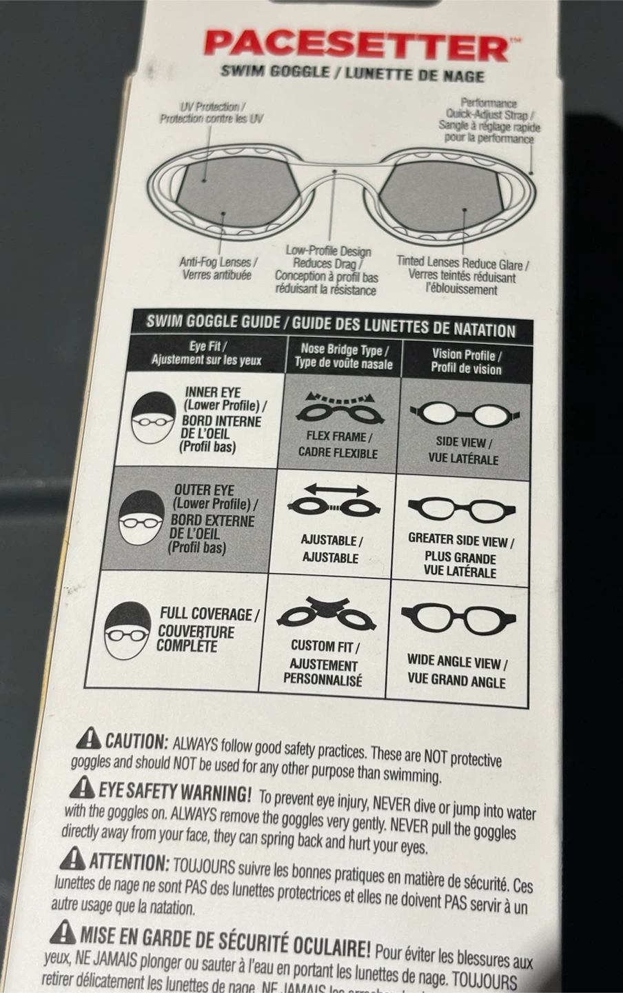 Dolfino Professional Pacesetter 14+ Adults Swim Goggles - photo 3