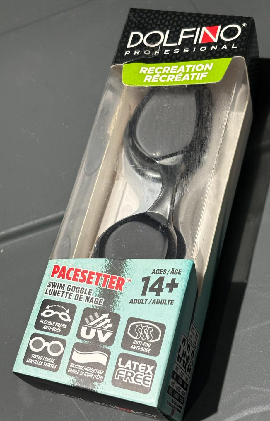 Dolfino Professional Pacesetter 14+ Adults Swim Goggles - photo 4