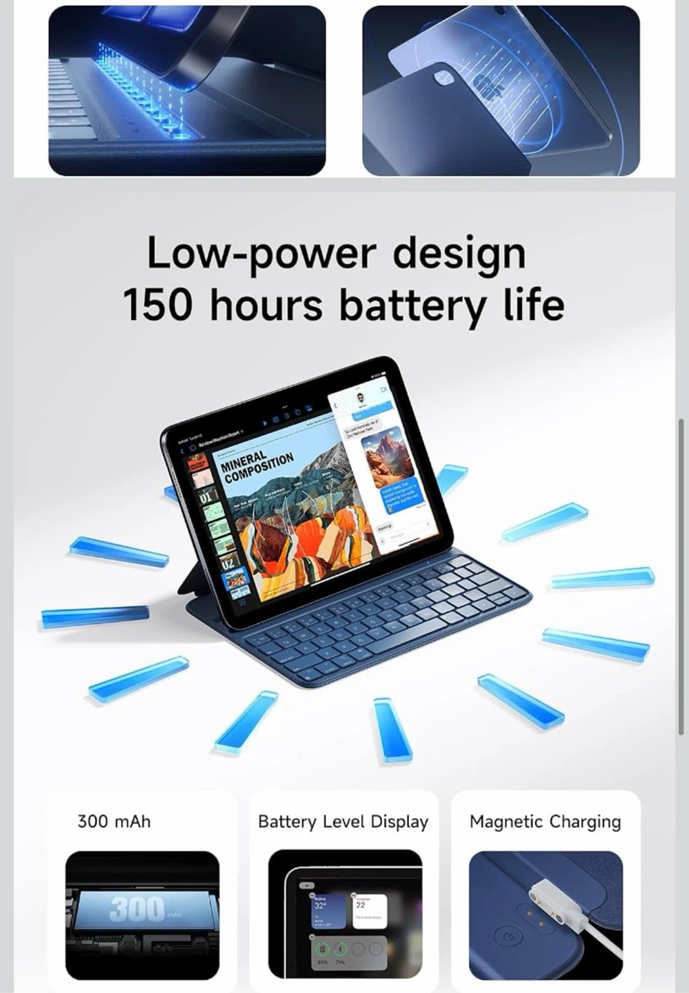 BRAND NEW, SEALED iPad  11th Gen Keyboard Case - photo 4