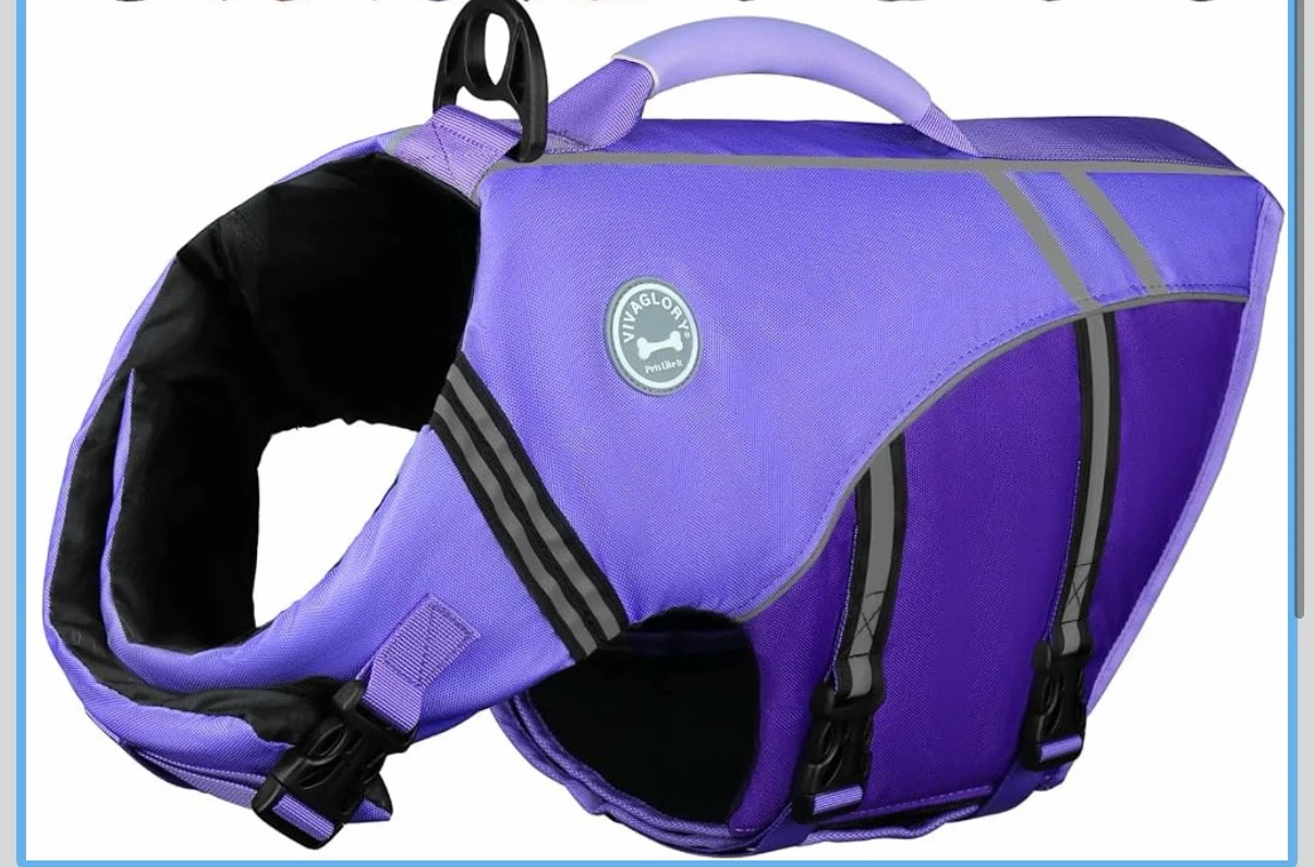 NEW With Tags Vivaglory Dog Life Jacket. SIZE MEDIUM - photo 5