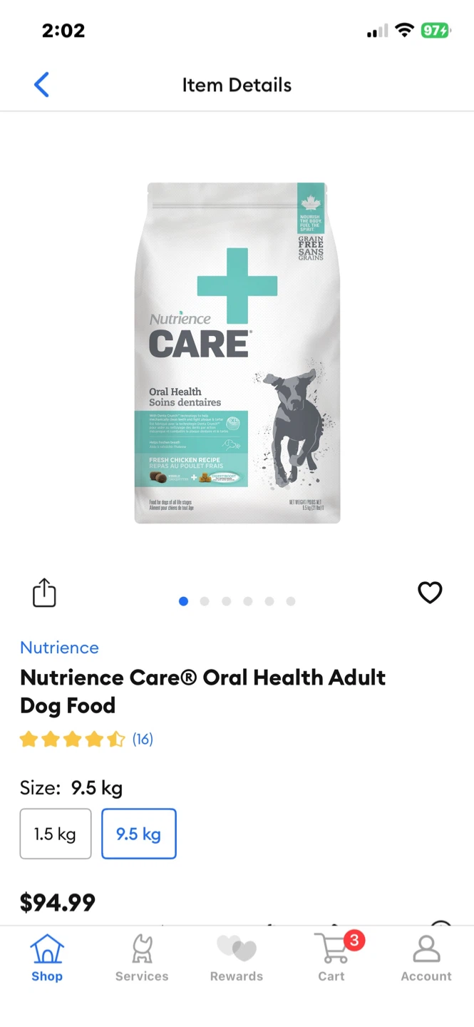 21lbs Nutrience Dog Food - photo 3