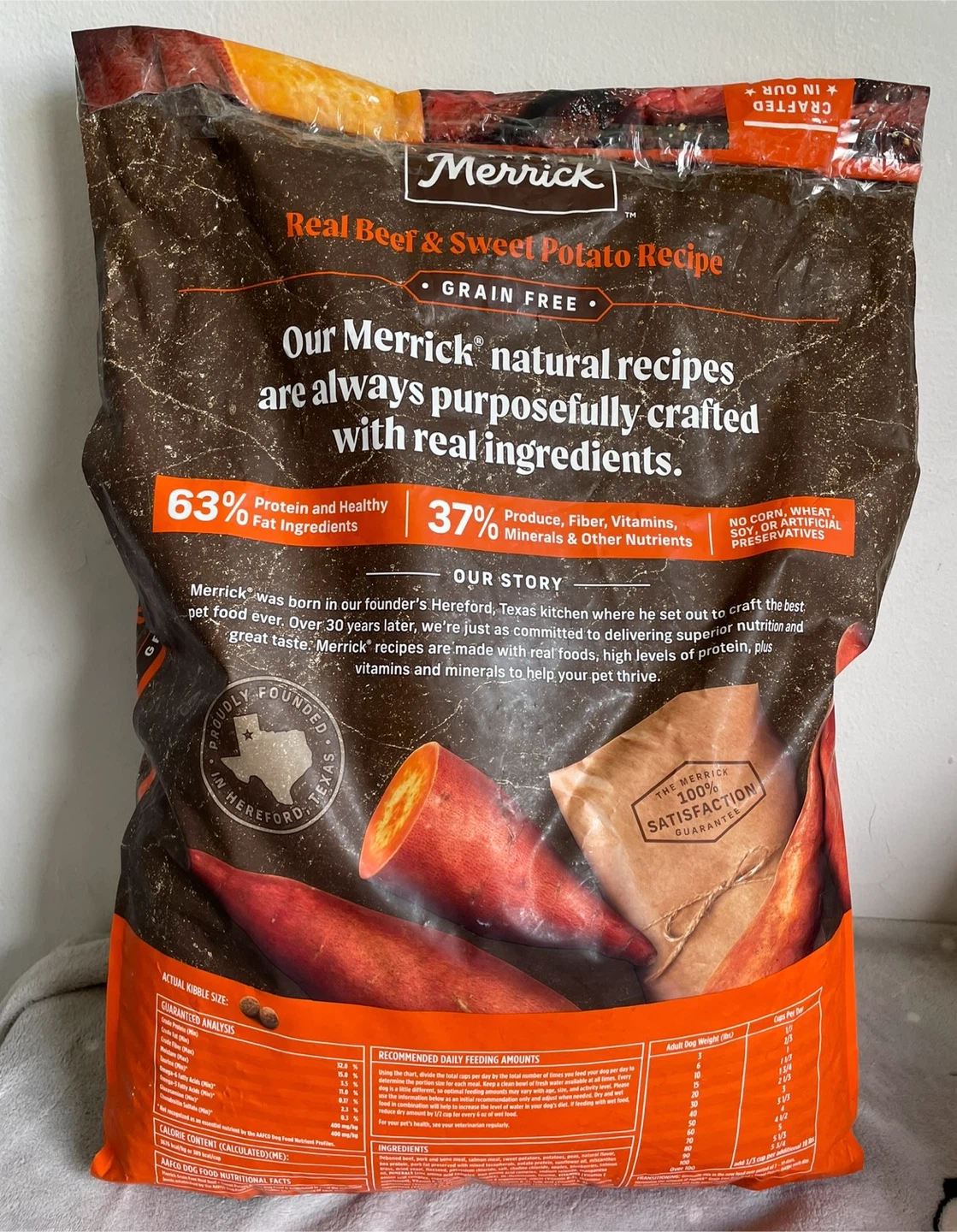 22lbs Merricks Dog Food (Chicken Free) - photo 2