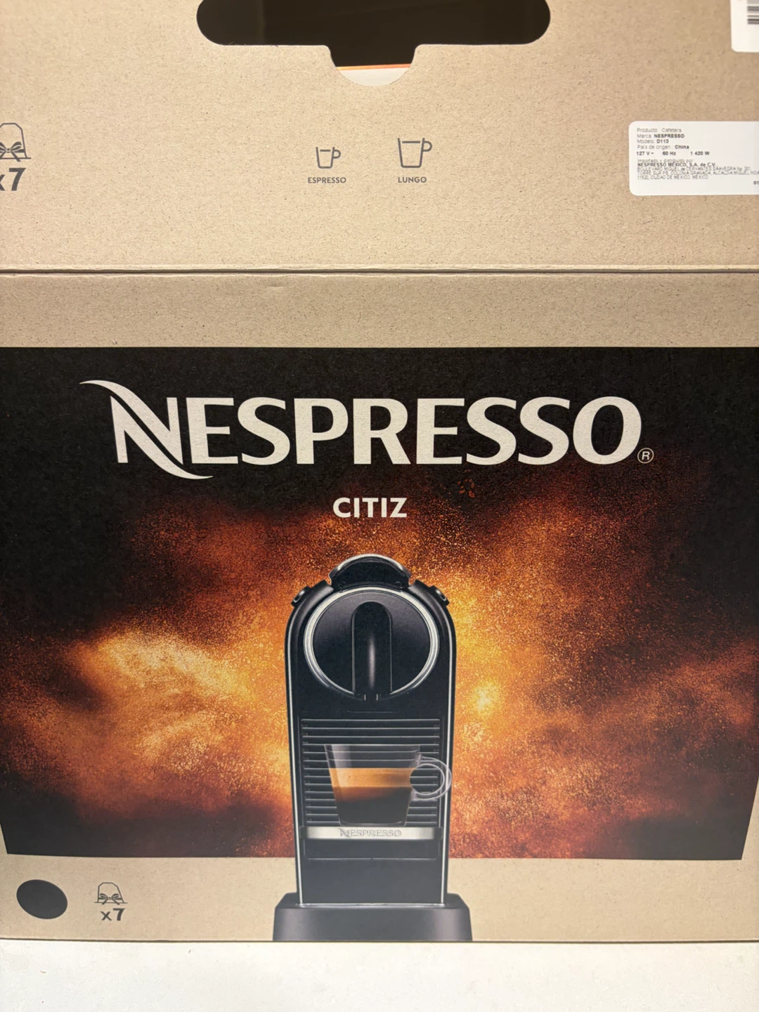 Nespresso Citiz Coffee Maker