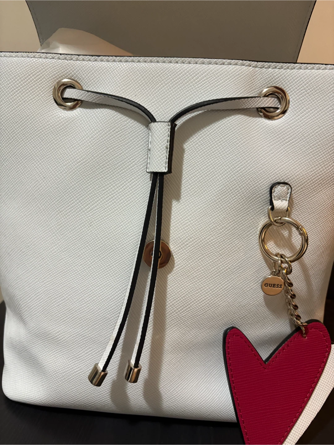 New Guess Backpack with Heart Charm - photo 4