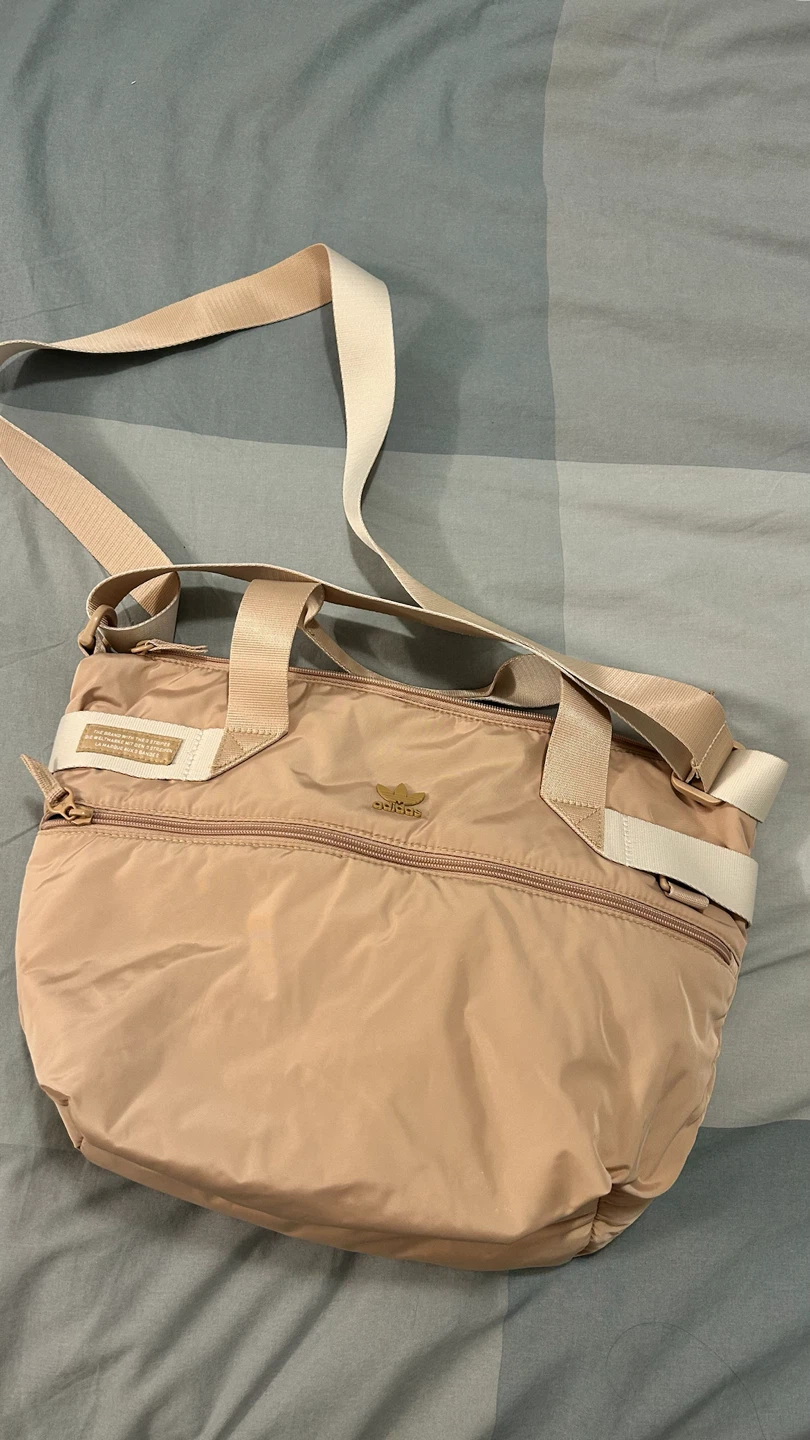 Adidas Shoulder Gym Bag - Beige