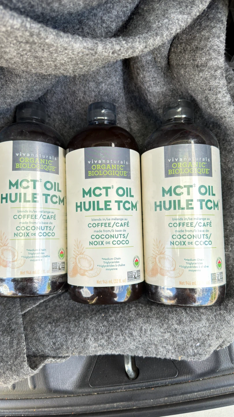 Viva Naturals Organic MCT Oil Coffee - 3 Pack