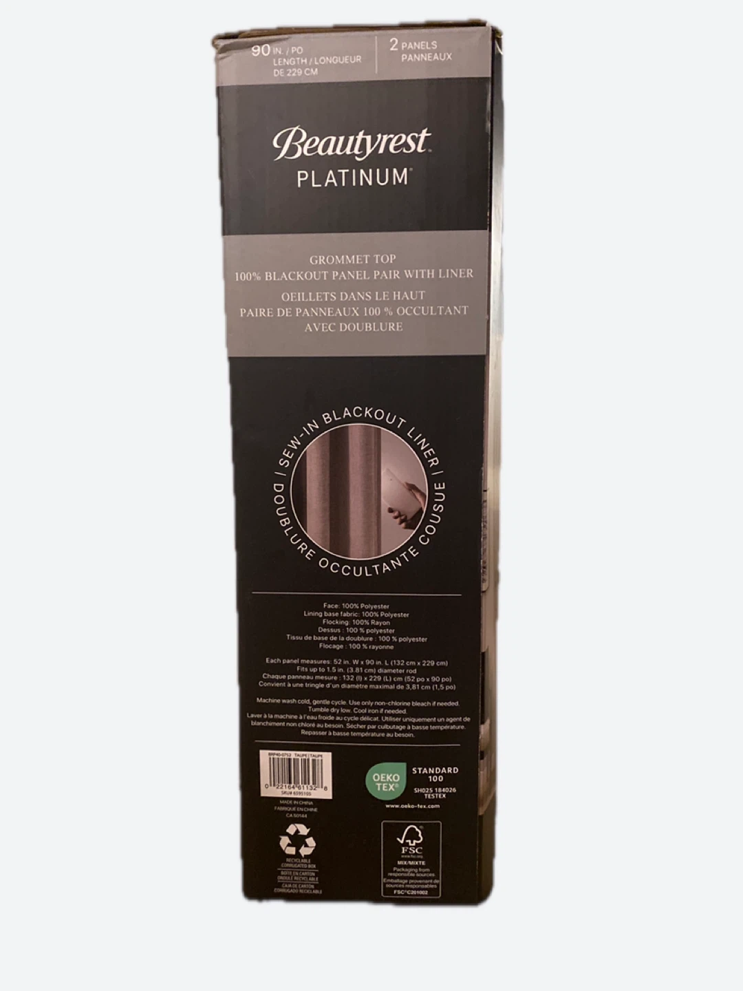 Beautyrest Platinum can Grommet Top Blackout Curtains - photo 2