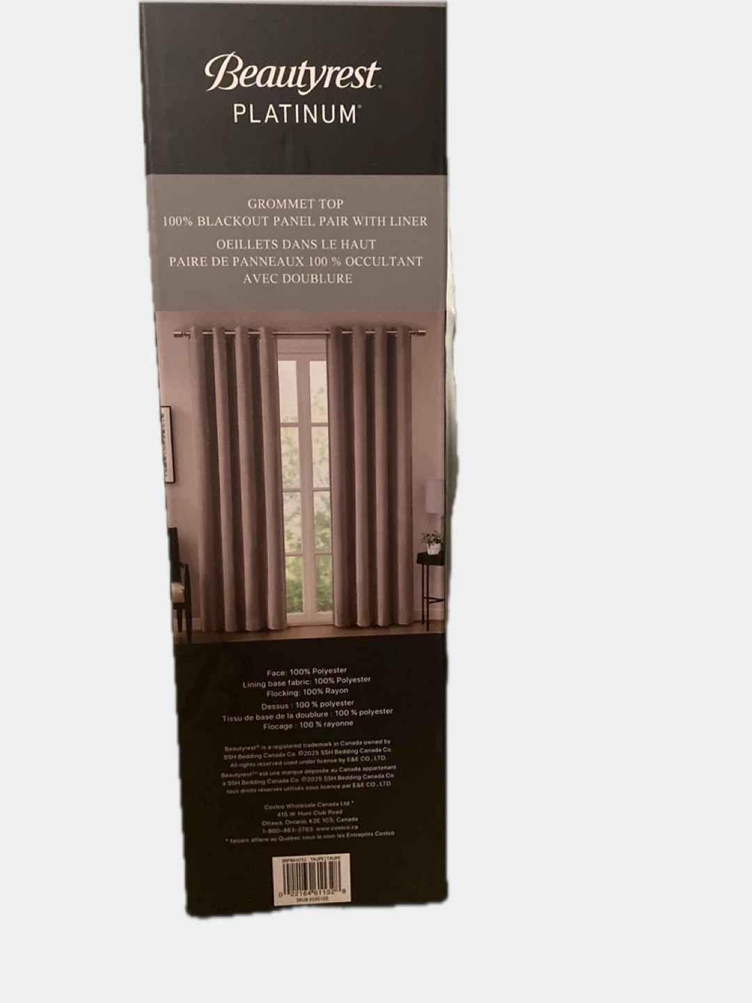Beautyrest Platinum can Grommet Top Blackout Curtains - photo 3