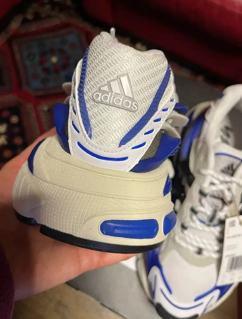 Adidas Pharell Williams Jellyfish Sneakers White Royal Blue - photo 3