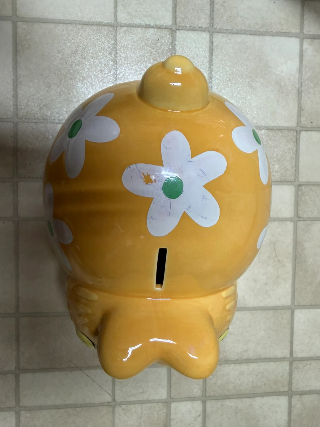 Vintage 1997 ceramic large Garfield bank - photo 3