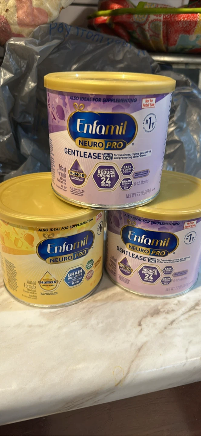 Enfamil NeuroPro Gentlease Infant Formula (3 Cans)