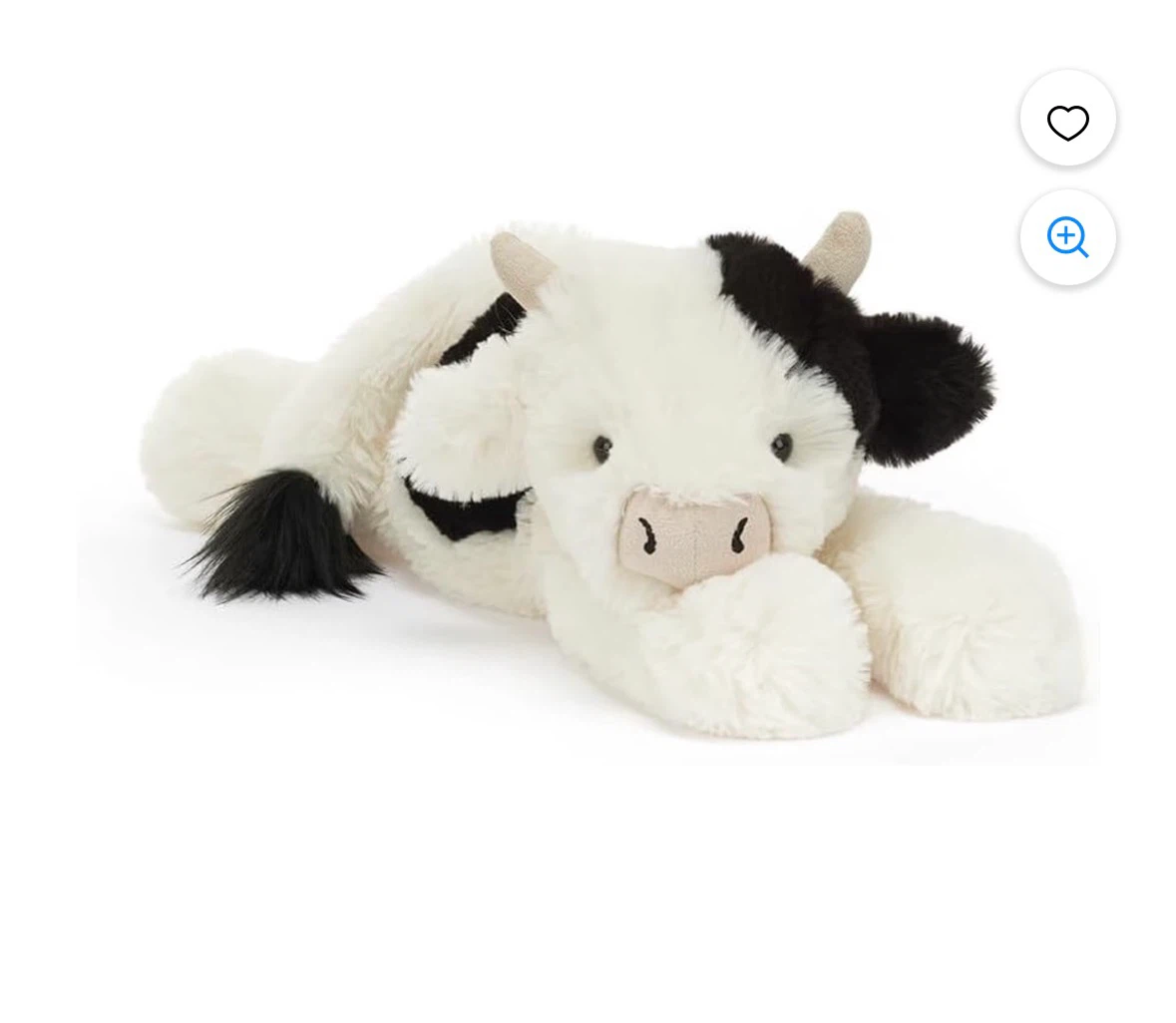 Jellycat smudge Cow Plush